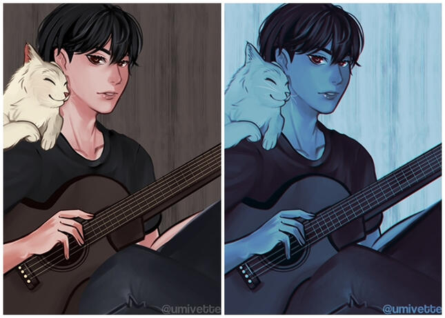 Commissioned by @/__stelah__